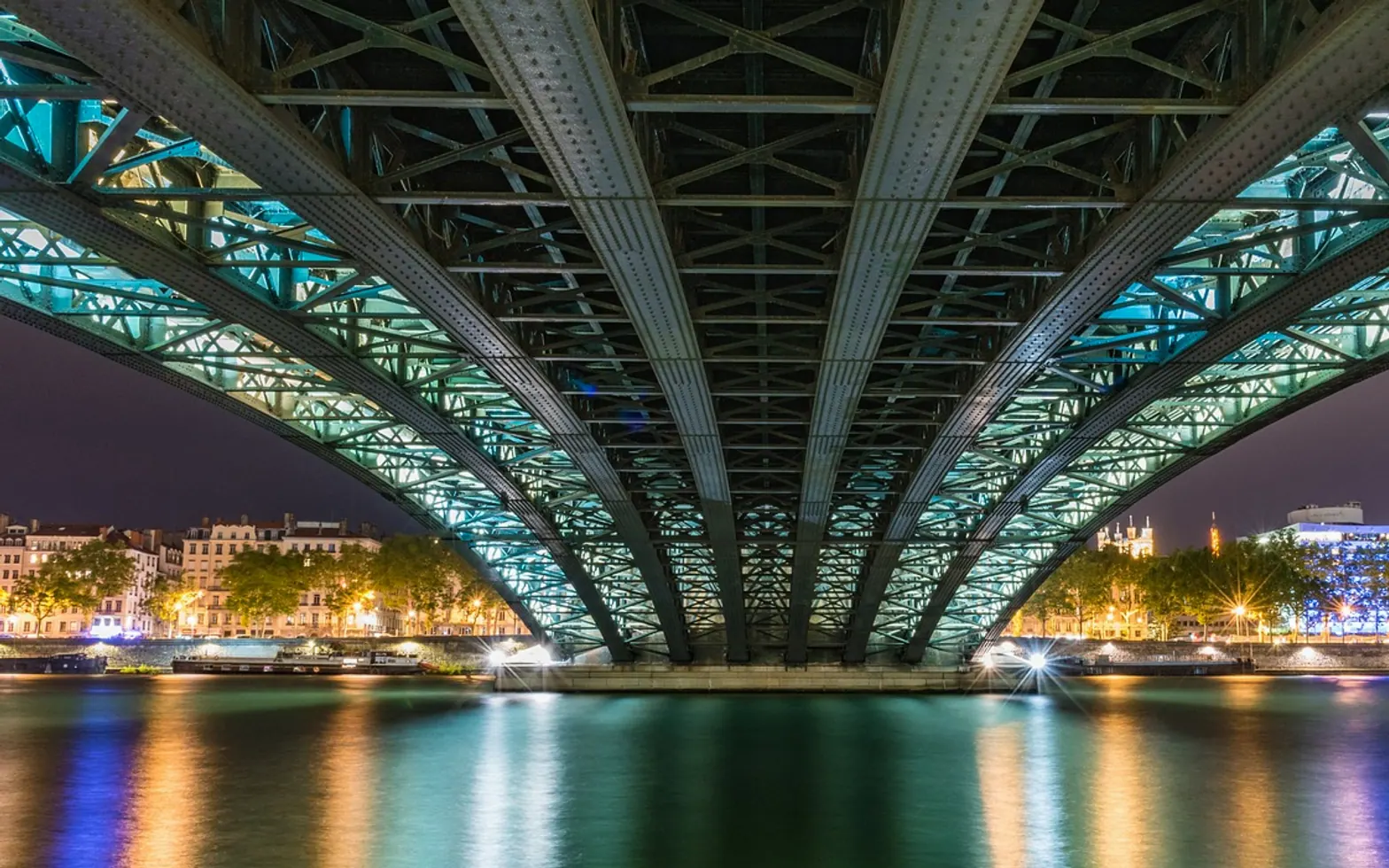Bridge, river and city