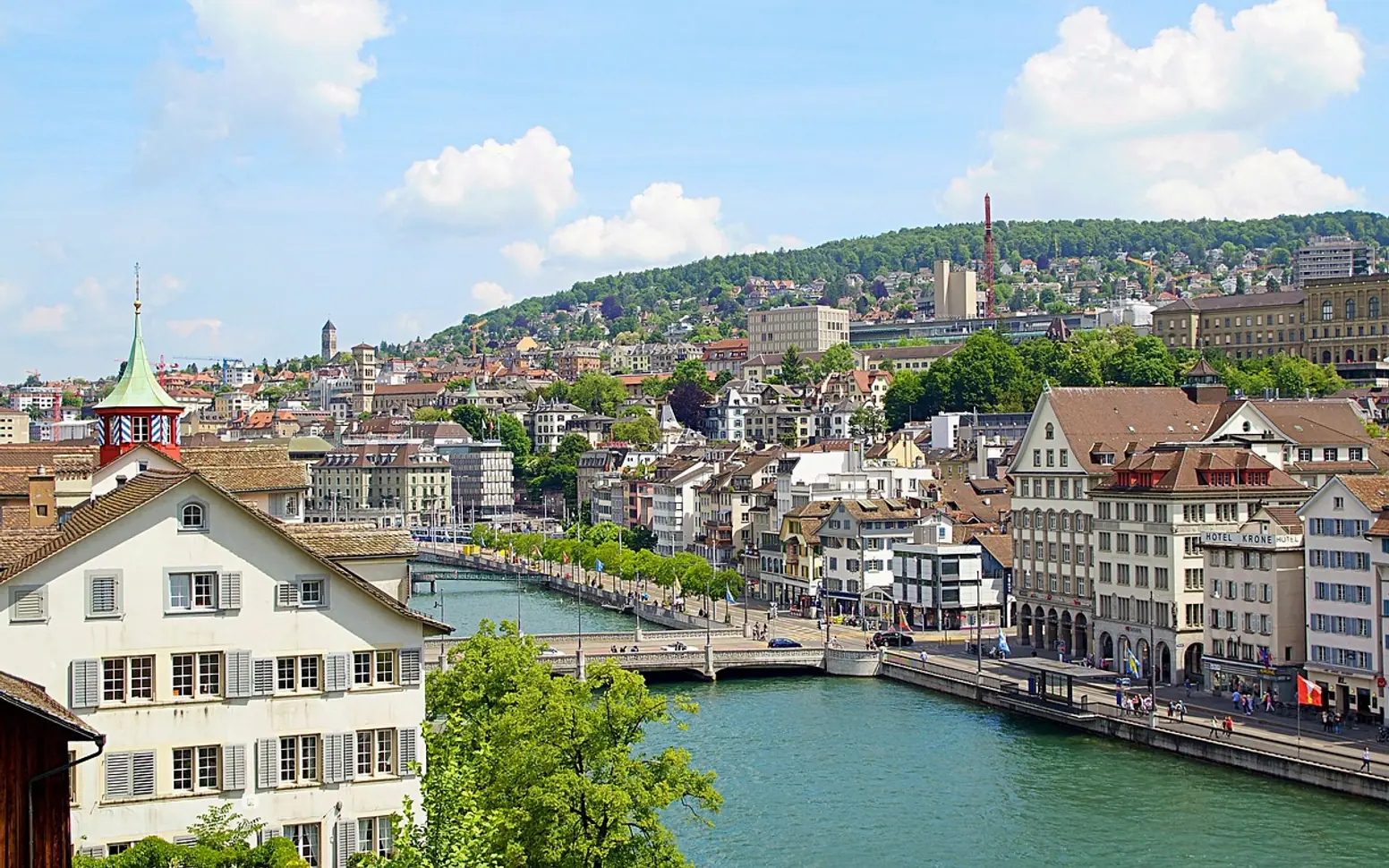 Zurich, switzerland and limmat