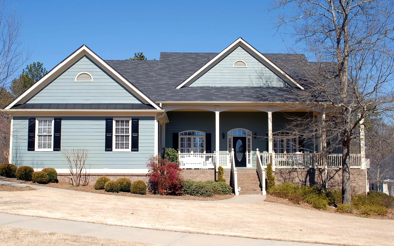 Luxury home, upscale and architecture